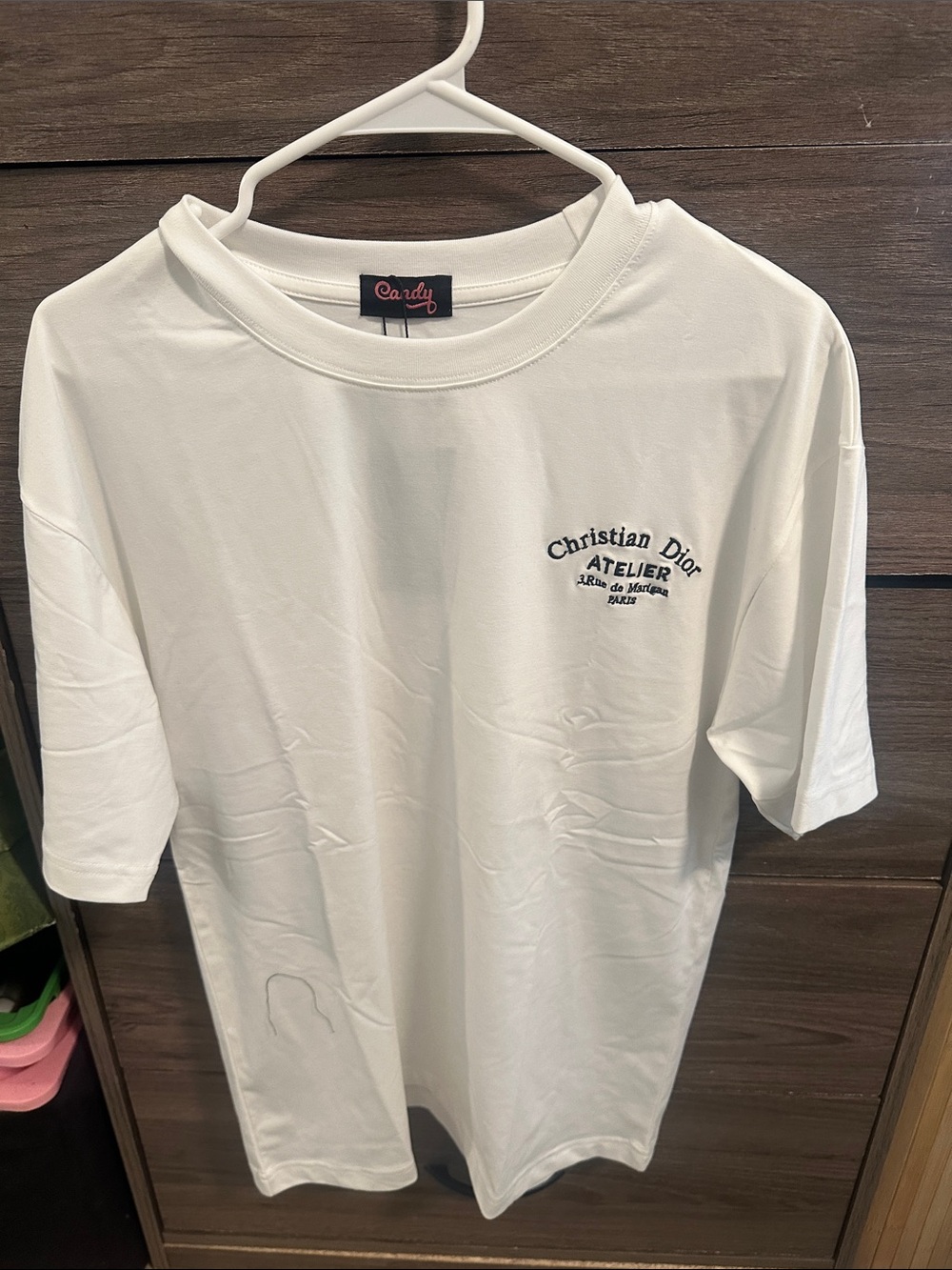 Atelier White Men's Crewneck T-Shirt size M